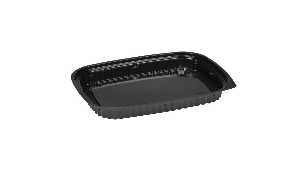 Salat-sushi Bakke Sort Stor 550ml 125stk
