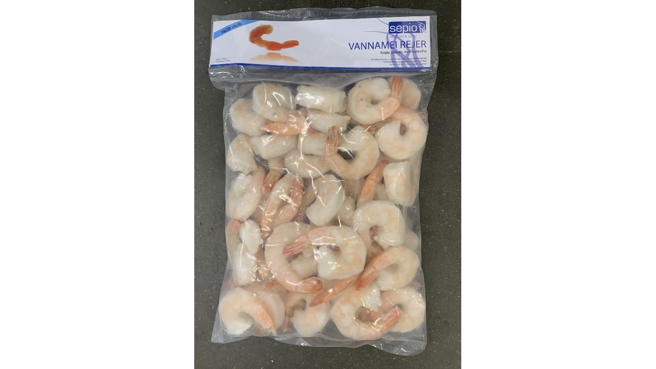 Vannamei rejer 16/20 25% 1000g/750g