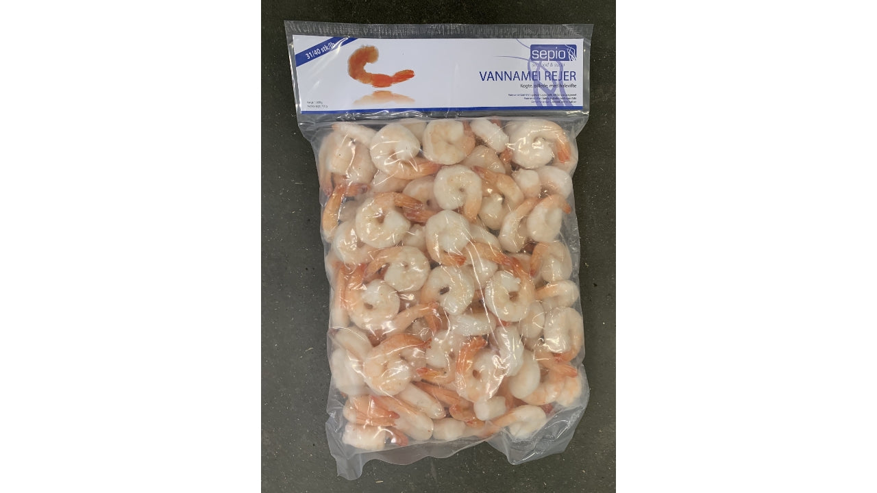 Vannamei rejer 31/40 25% 1000g/750g