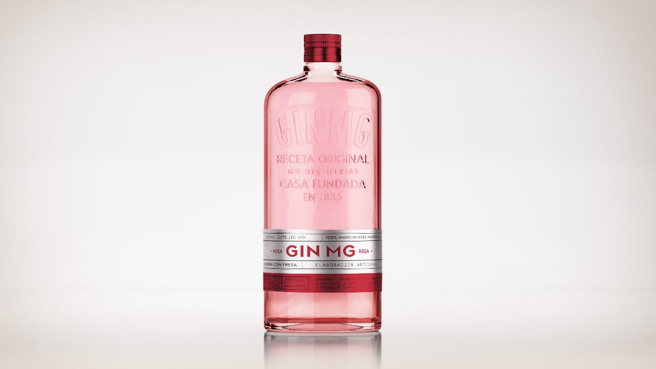 Gin MG premium rosa strawb. 37,5% 70cl