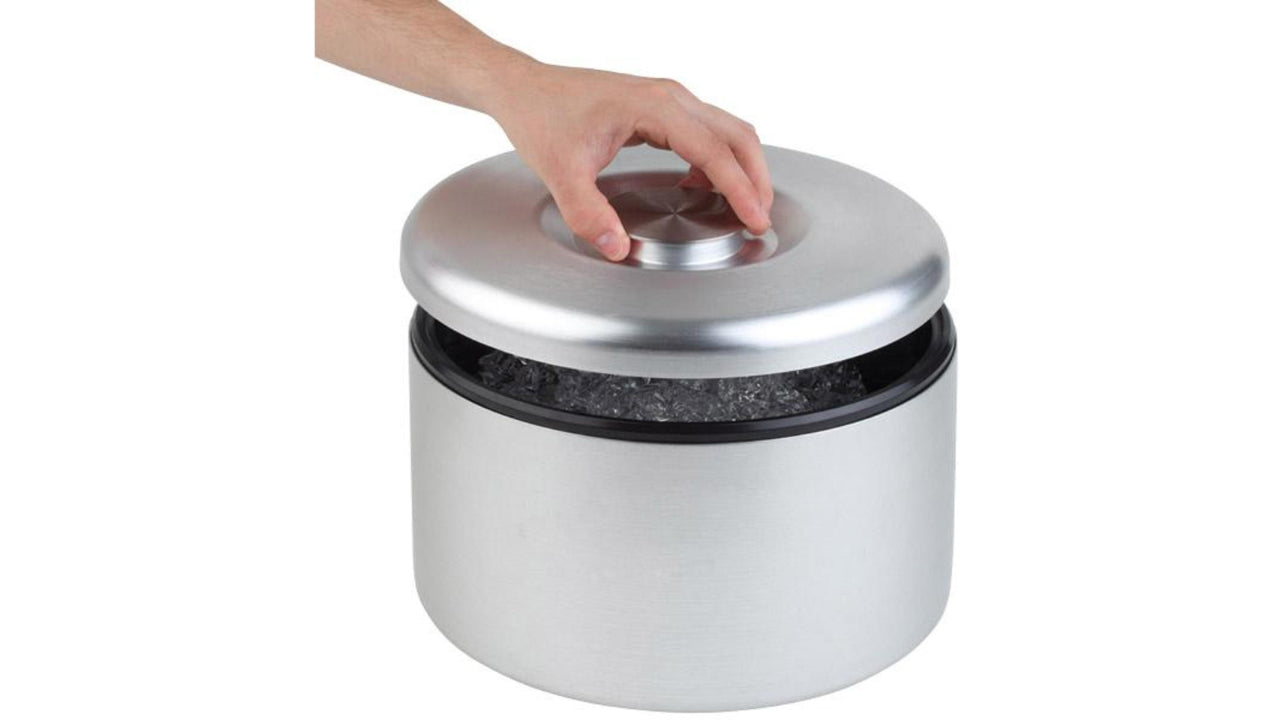 Isspand m/låg aluminium Ø27 cm 8 ltr