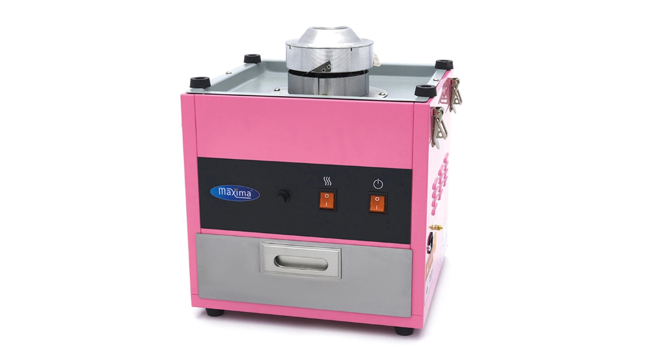 Candyfloss maskine Ø52cm lyserød