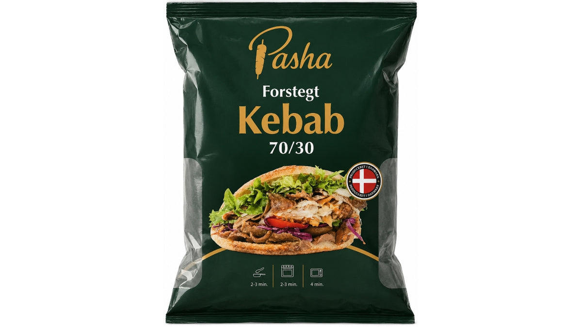 Kebab forstegt 70/30 2kg