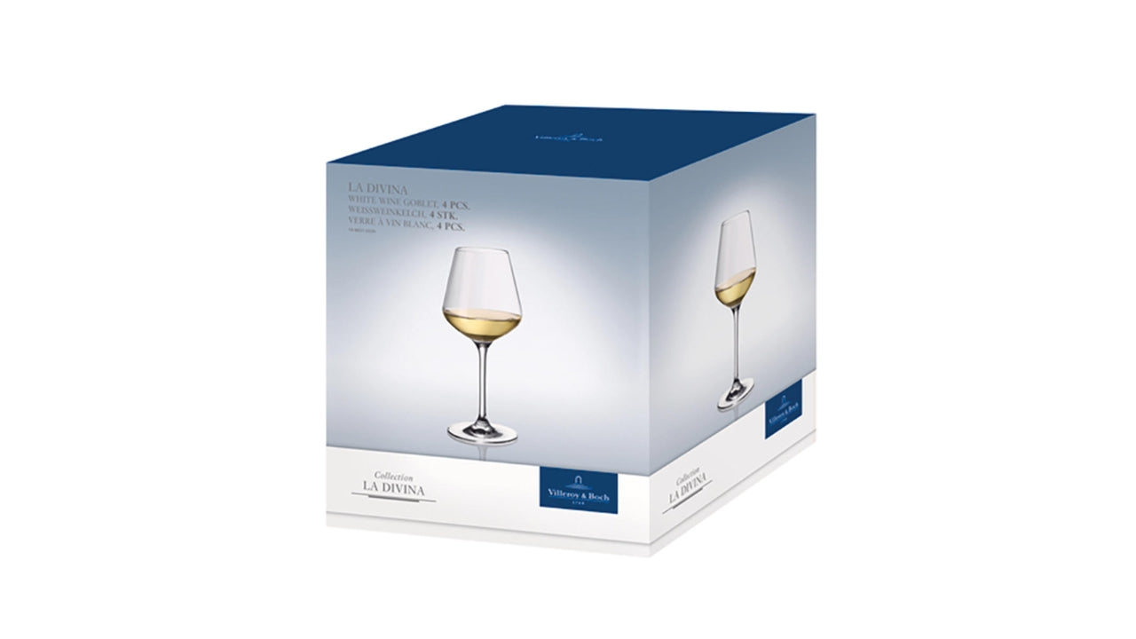La Divina Glas Hvidvin 38cl 6stk